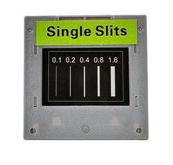 United Scientific Supplies&nbsp;United Scientific&trade; Single and Double Slit, Set of 3